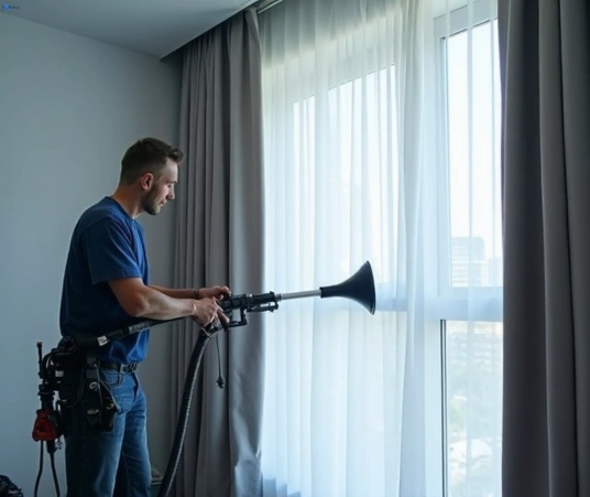 Professional commercial curtain cleaning process equipment Matty Curtain Cleaning mount-waverley-vic